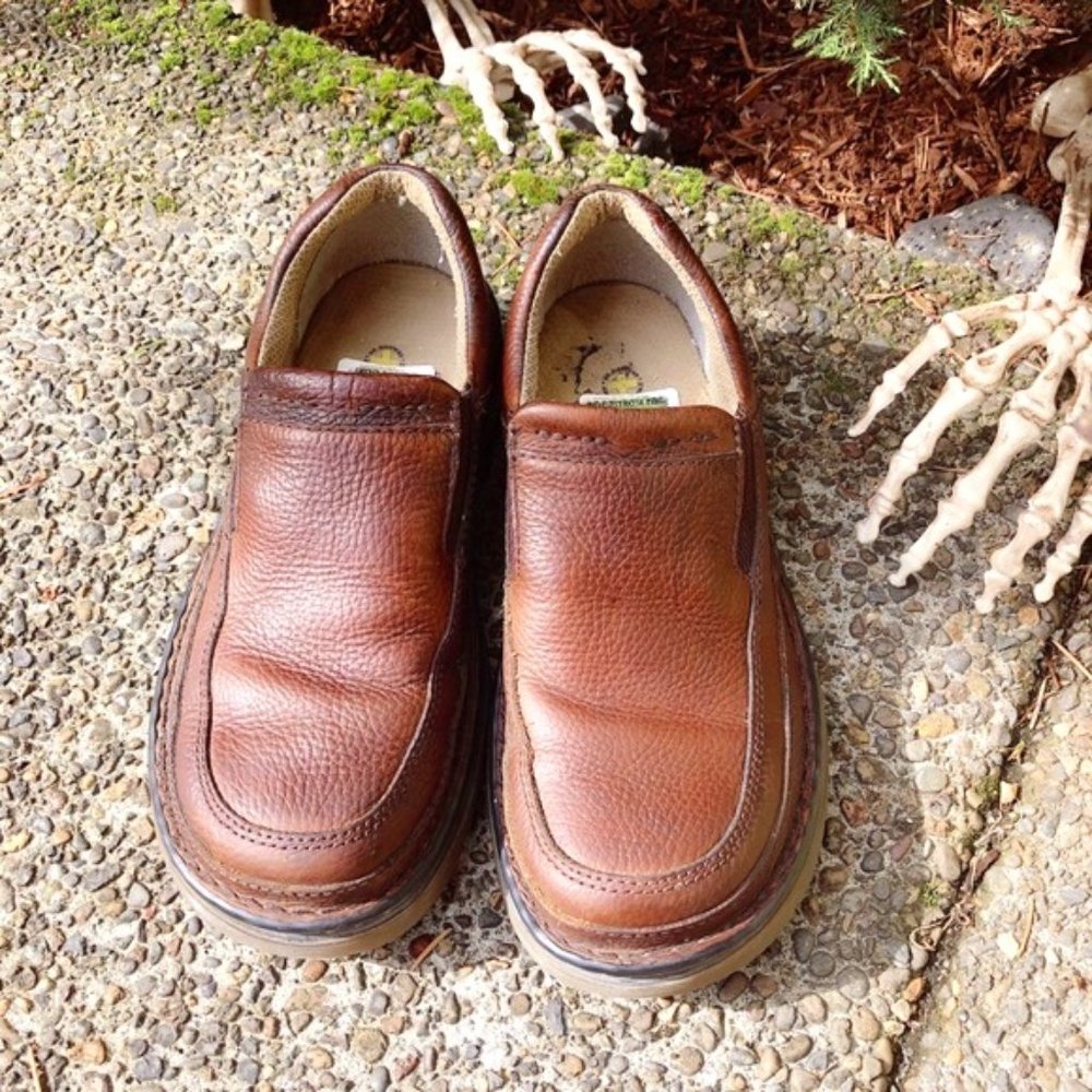 Dr Martens Leather Slip On 8